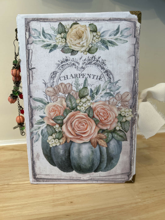 Vintage Pumpkin Journal