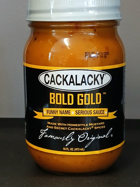 Cackalacky Bold Gold Mustard Sauce
