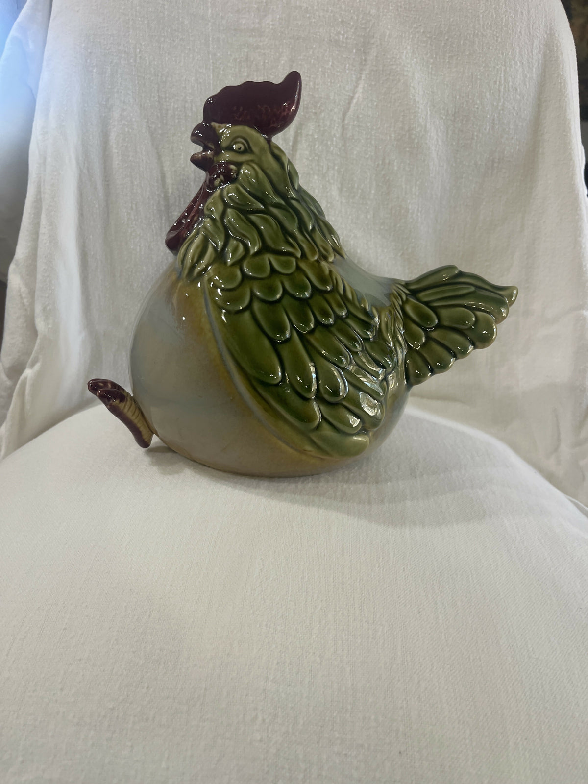 Green chicken