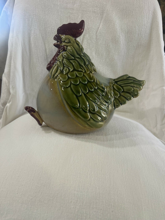 Green chicken