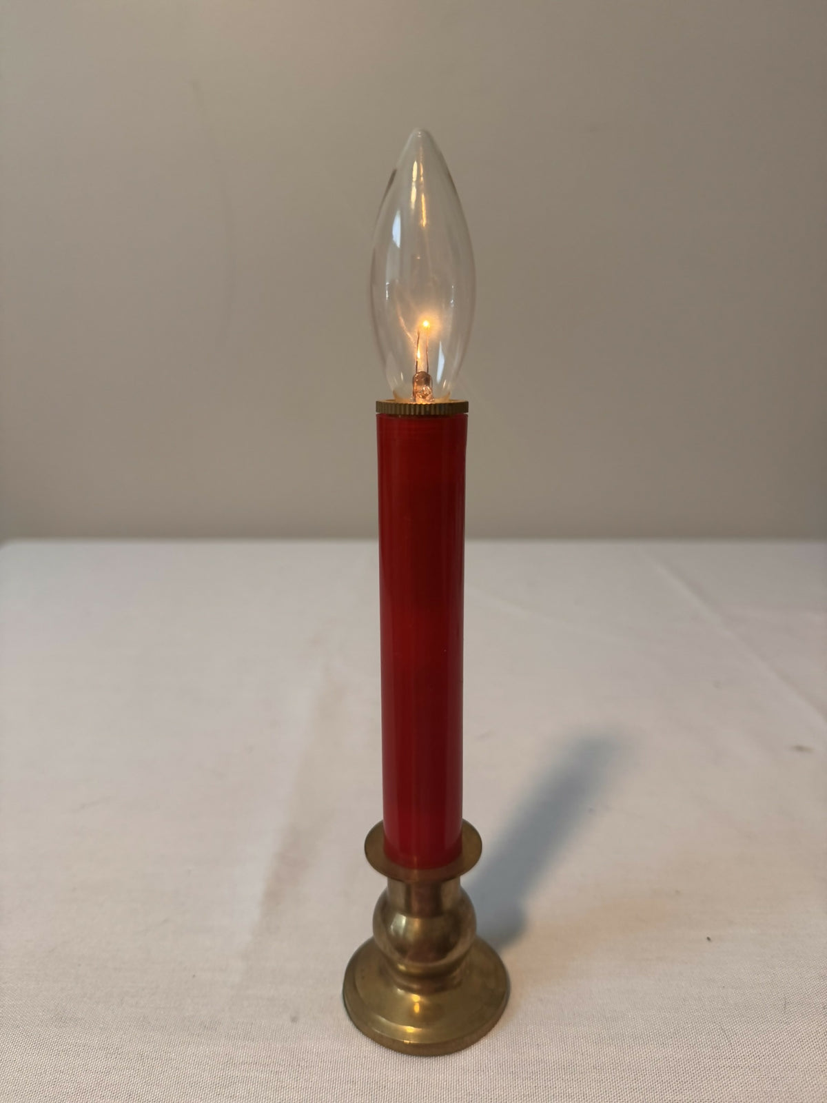 Vintage 1980s battery powered window candle