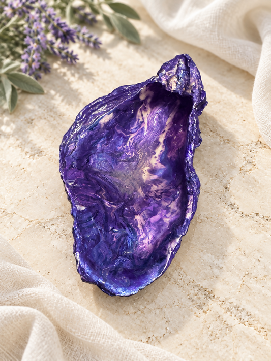 Shell Painted Purple