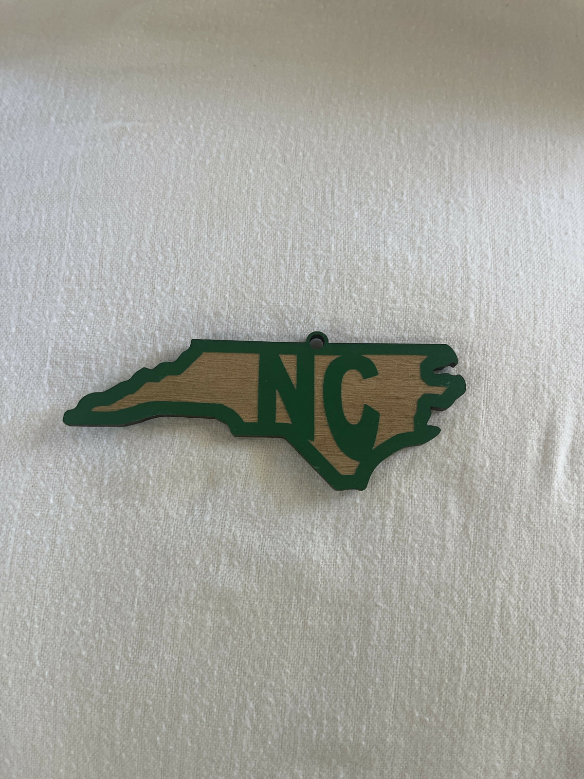 Green NC ornament