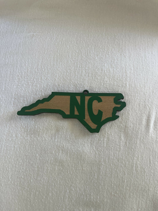 Green NC ornament