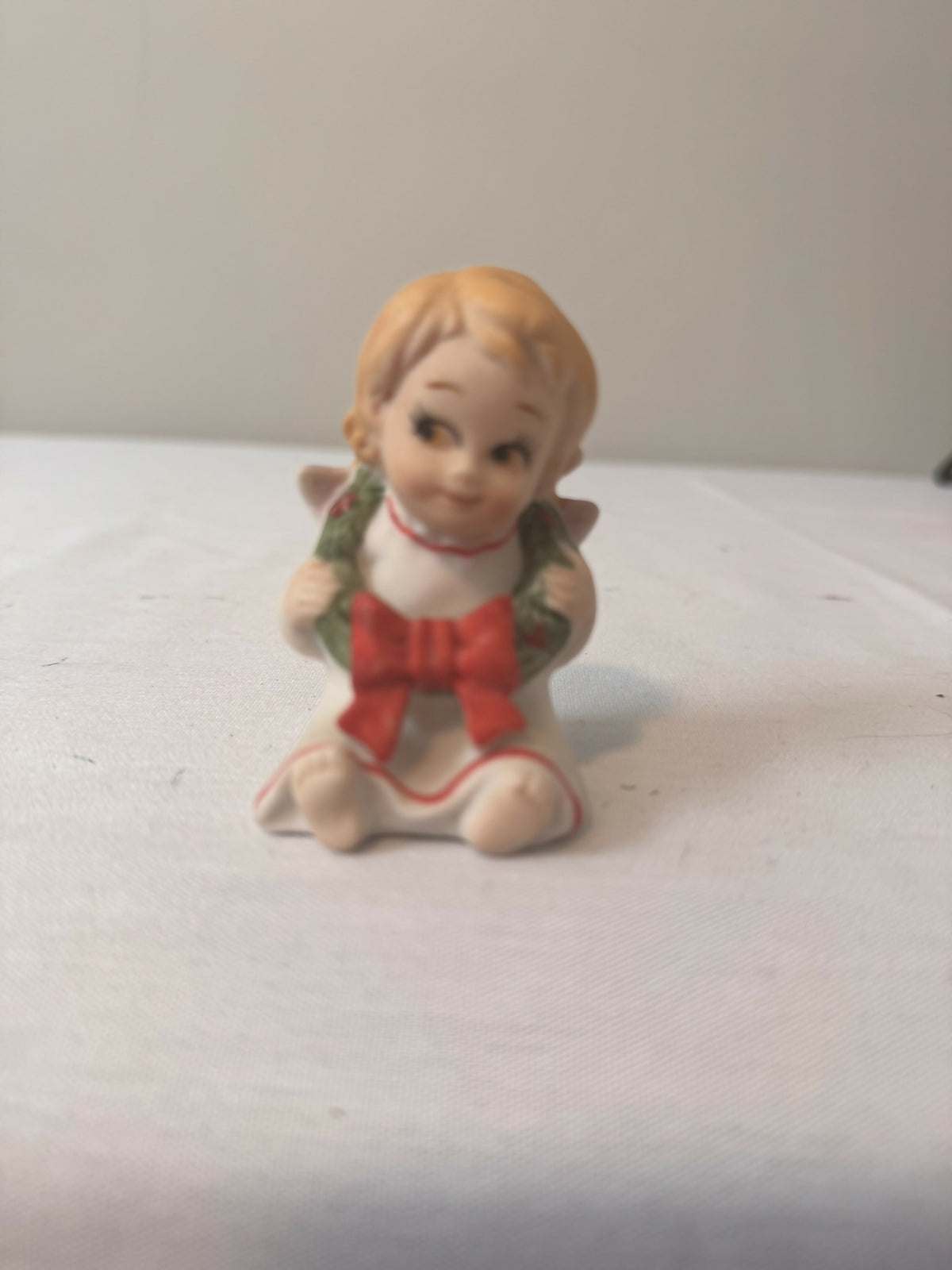 Vintage 1950s MCM Ceramic Angel Figurine