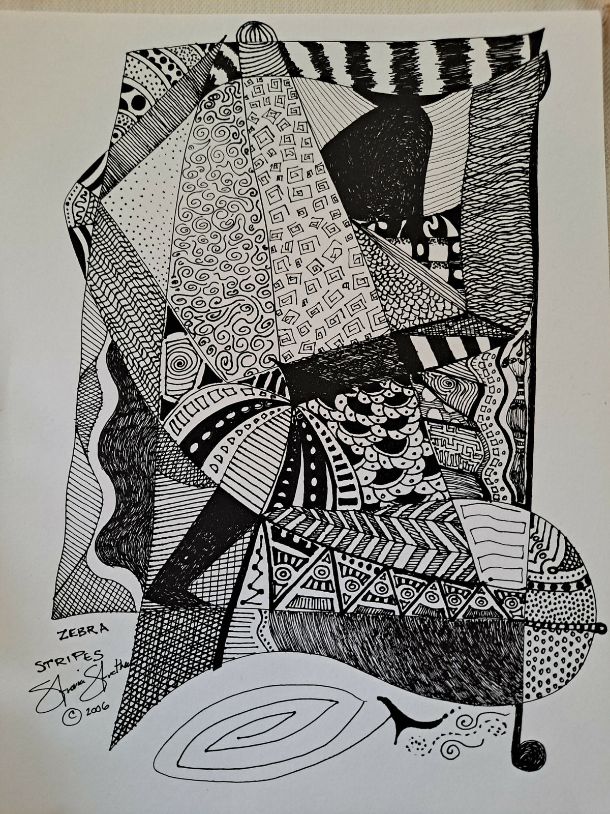 Zebra Stripes - Art