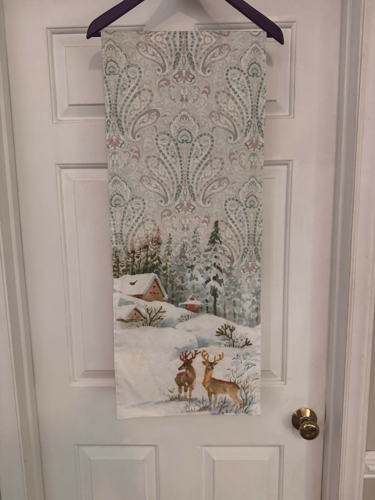 Winter Woodland Table Runner