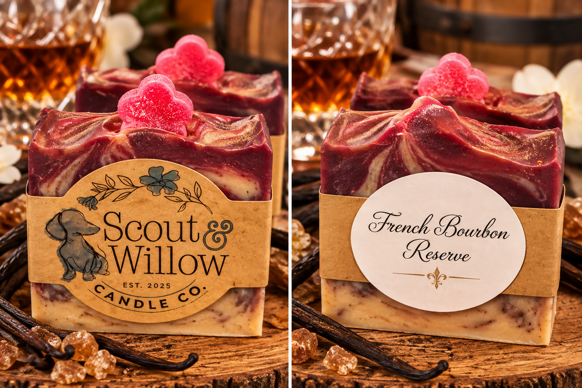 Soap French Bourbon Reserve (pinks)