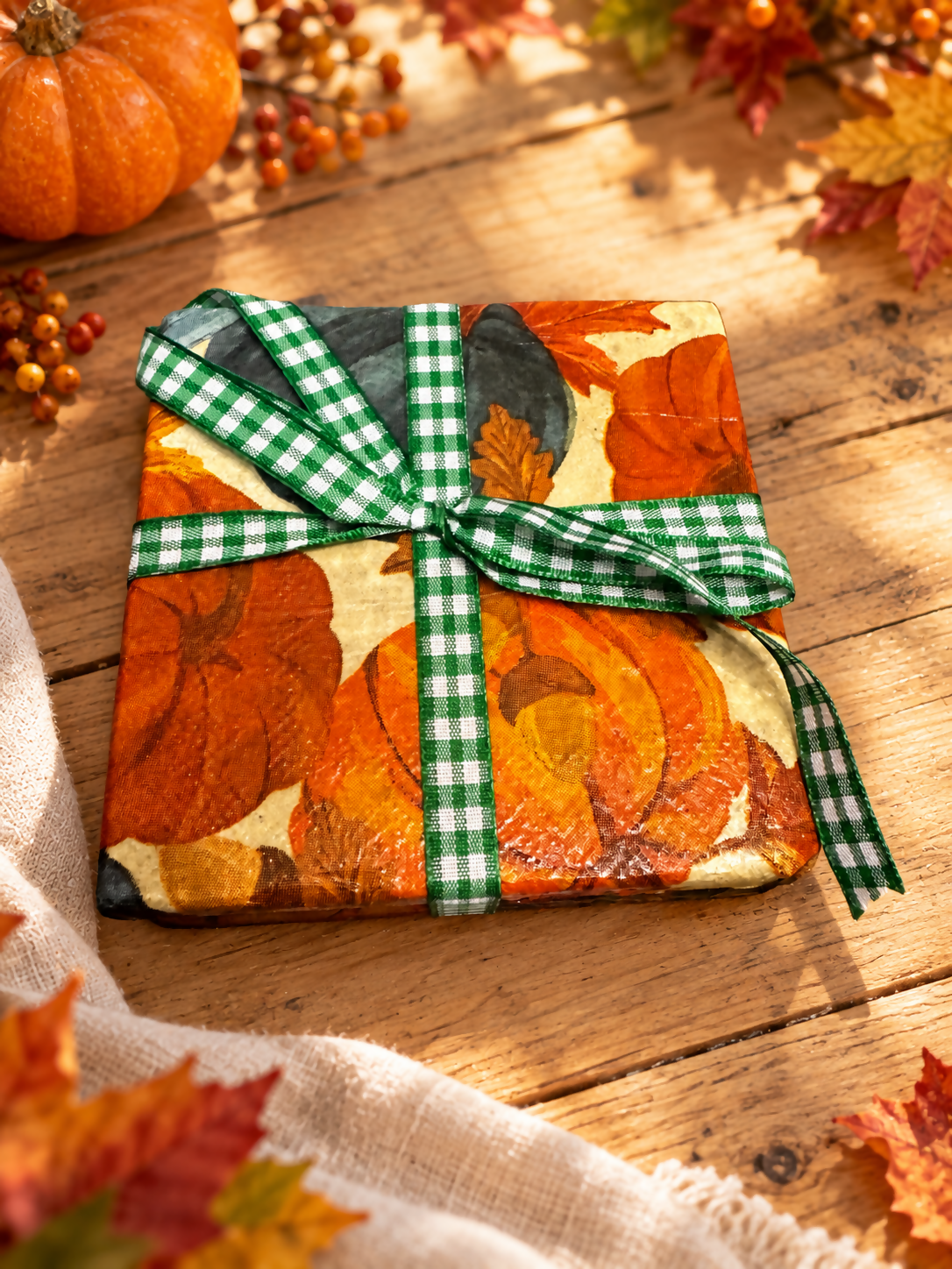 Coasters Pumpkin