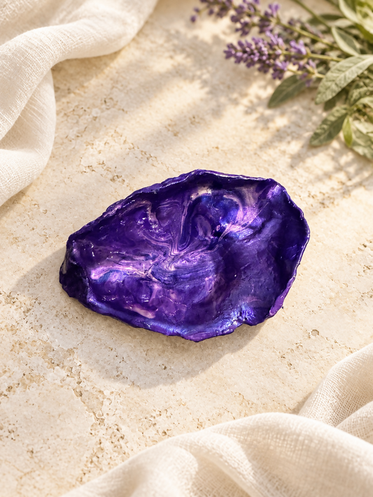 Shell Painted Purple