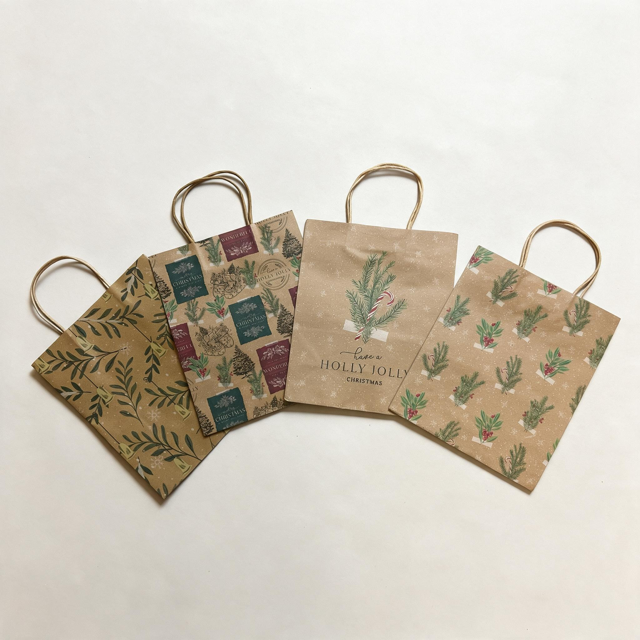 Kraft Gift  9.5 x 11.5 x 4.5in