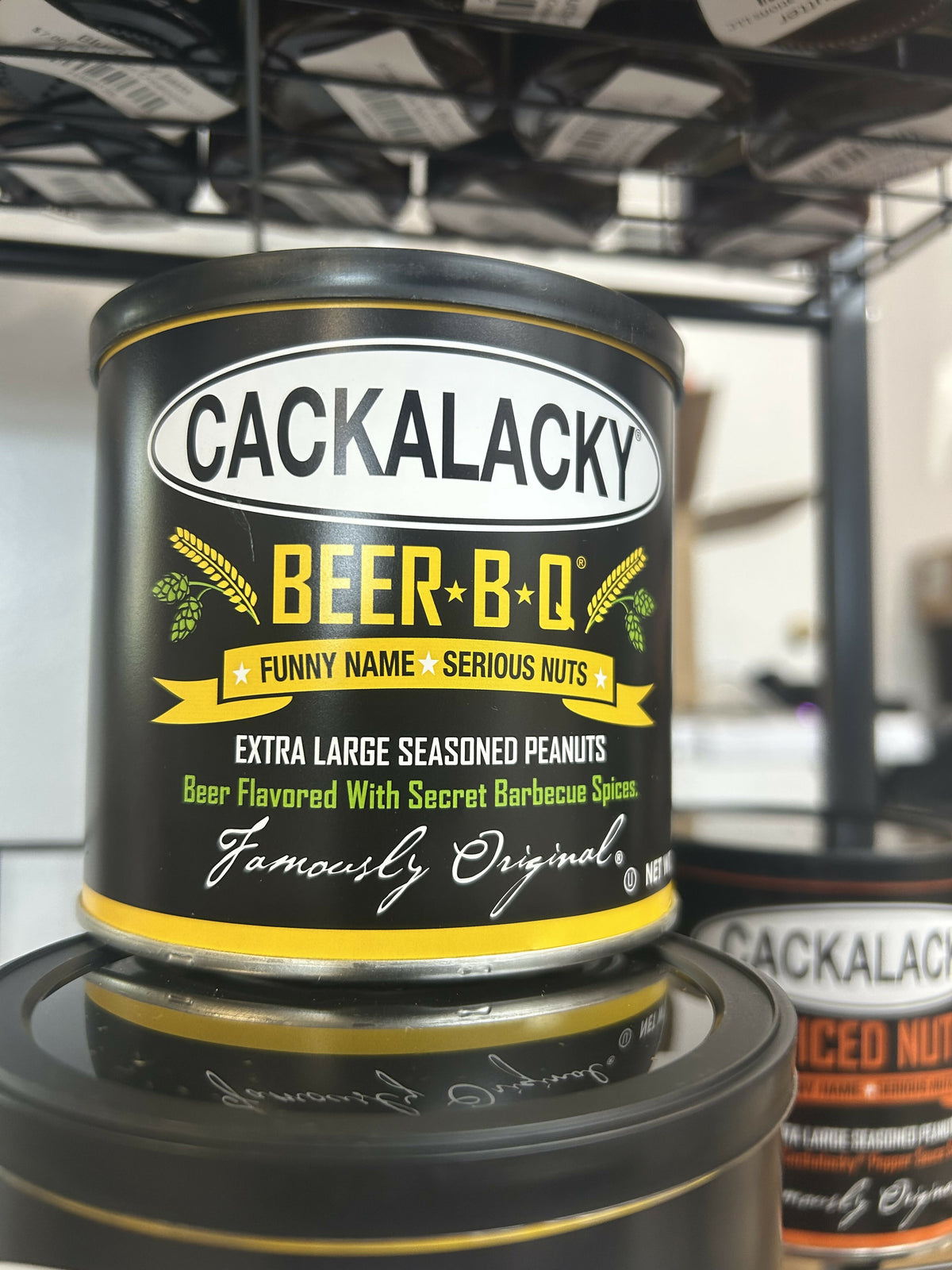Cackalacky Beer BBQ Peanuts