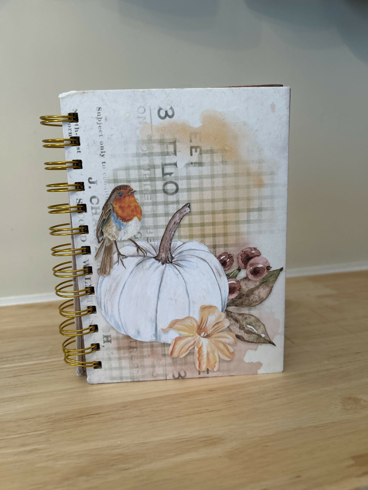 White Pumpkin Notebook