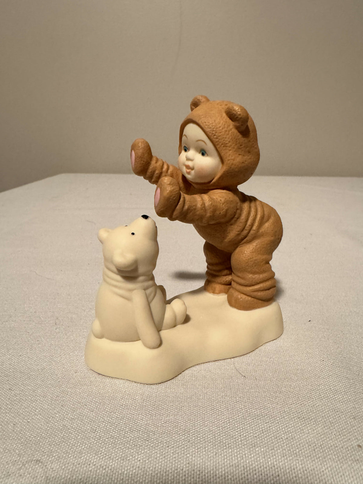 "Dressed-As A Teddy Bear" Retired Dept 56 Snowbaby
