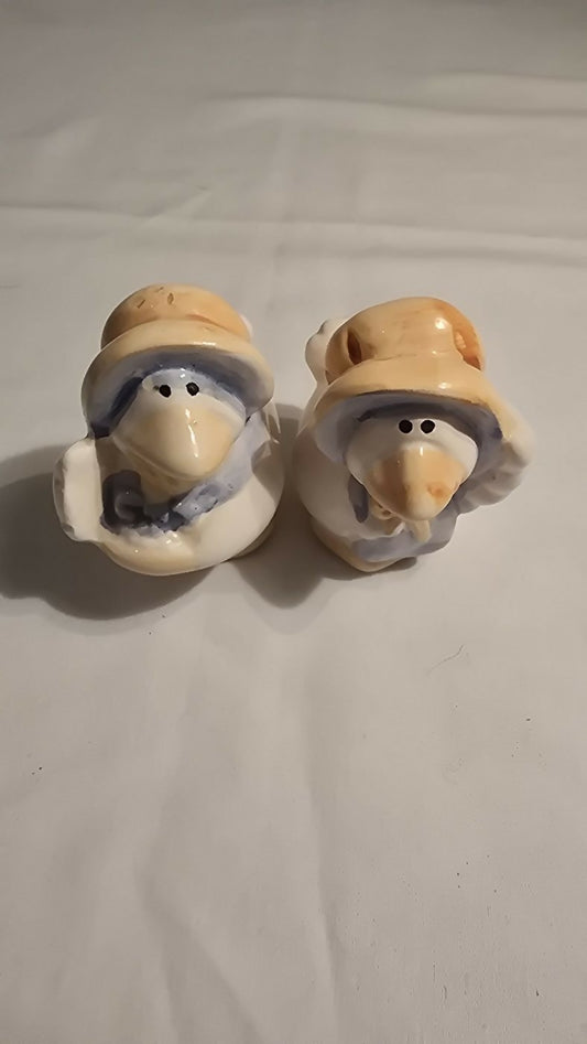 Vintage Geese S&P Shakers