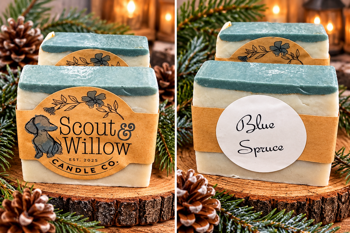 Soap Bar Blue Spruce