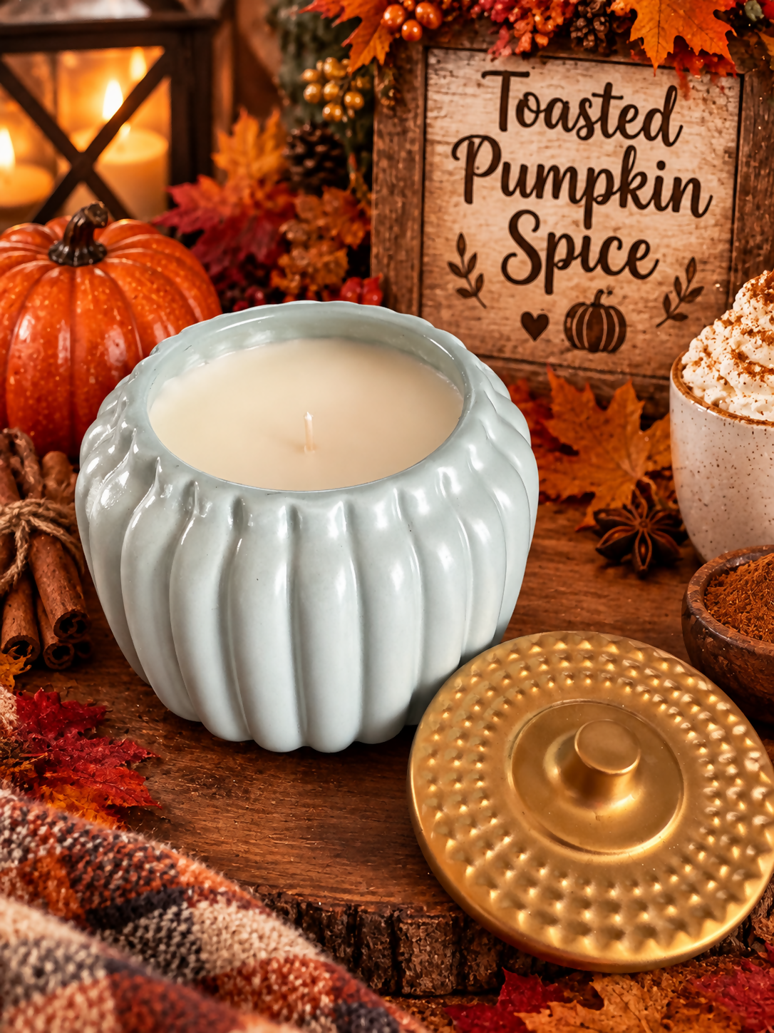 Toasted Pumpkin Spice Light Green Jar