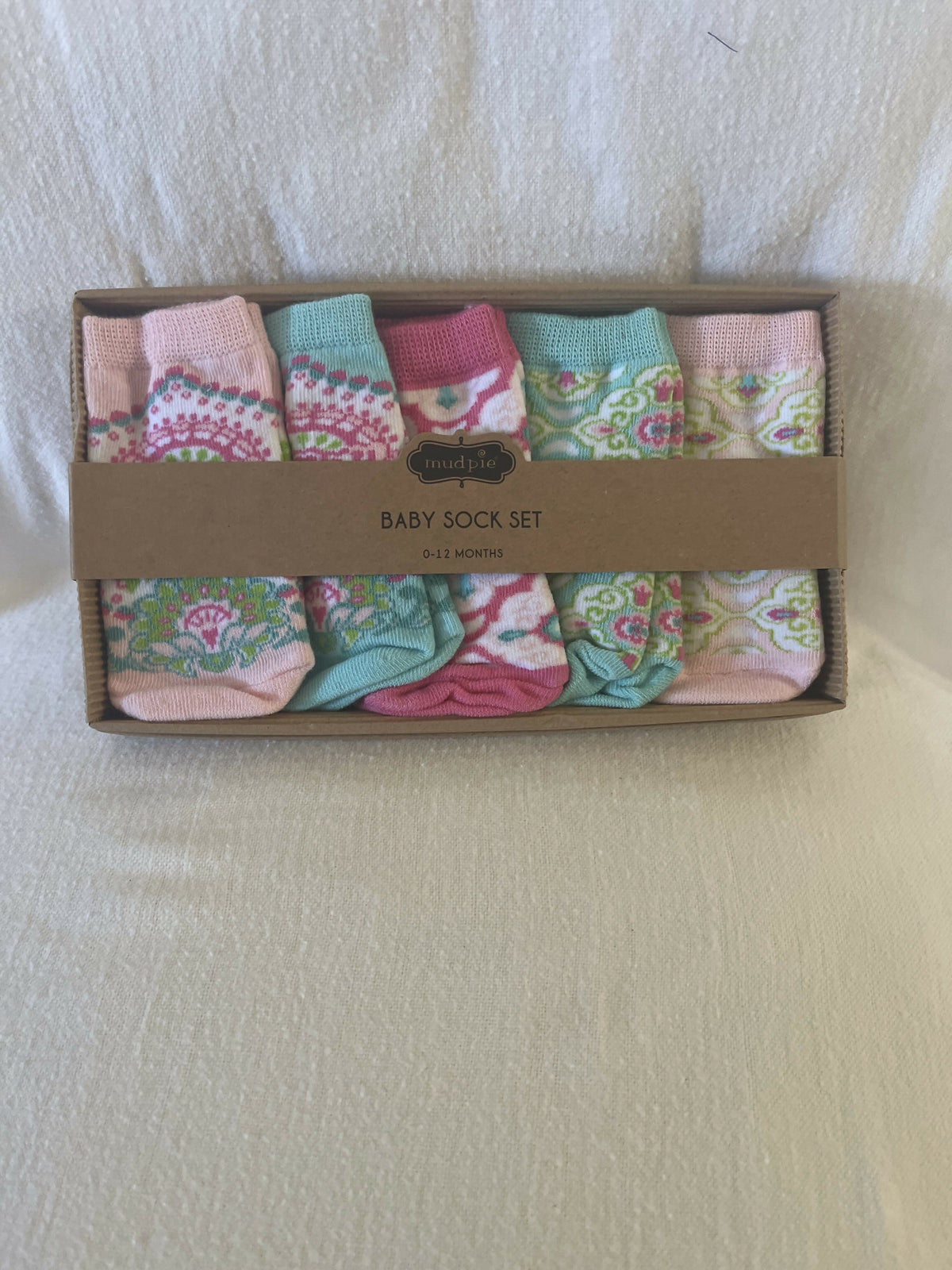 Mud pie baby sock set