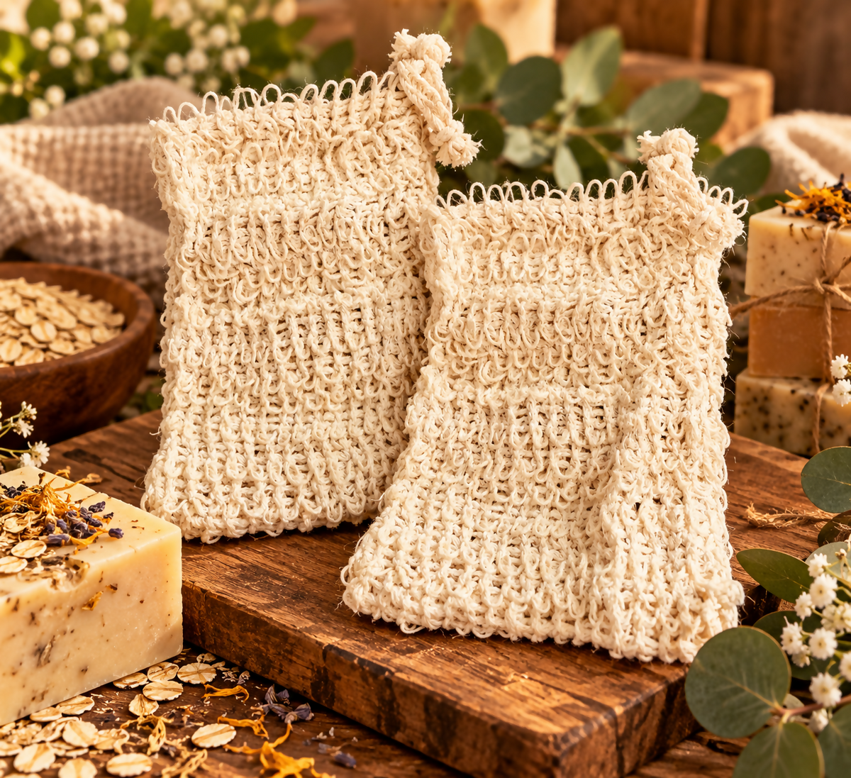 Muslin Bags for soap