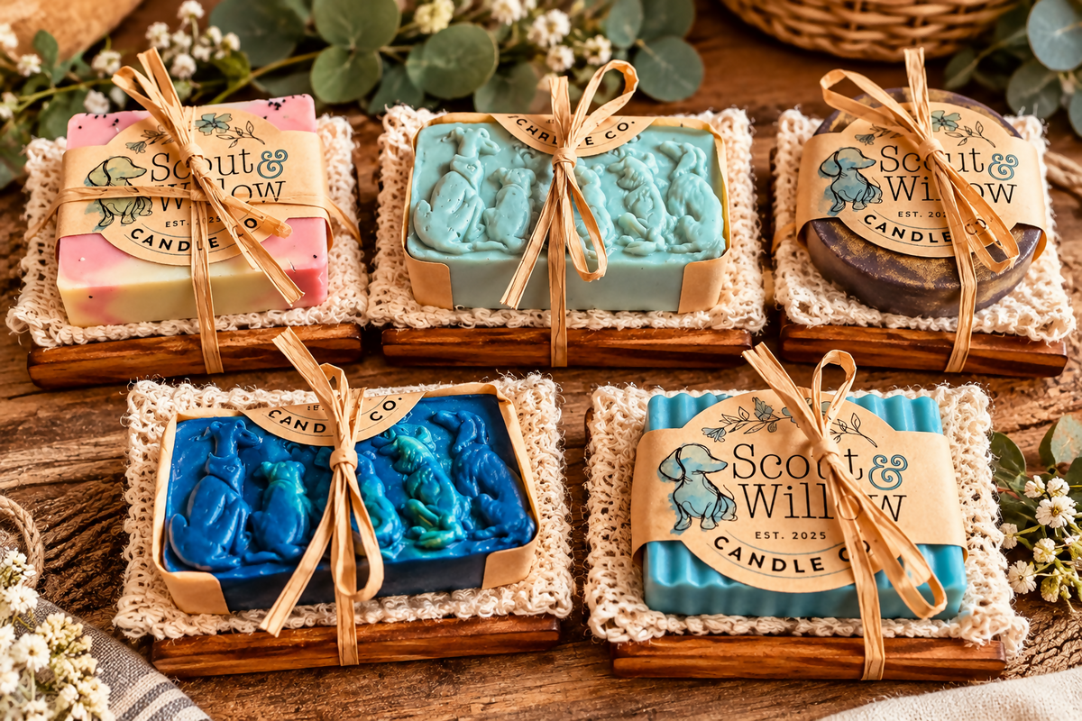 Soap Set Dish & Bag