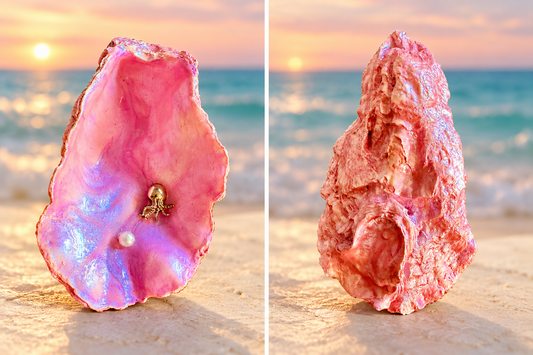 Shell Pink Octopus Pearl