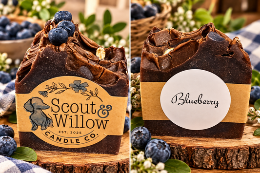 Soap Bar Blueberry