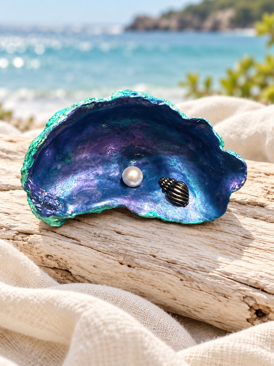 Shell Blue Pearl Shell