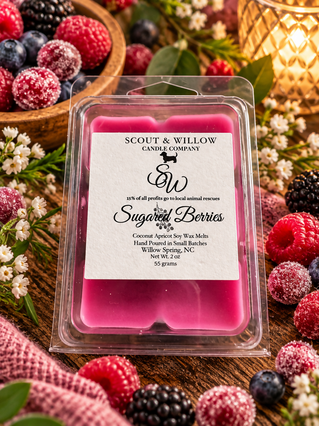 Wax Melt Sugared Berries