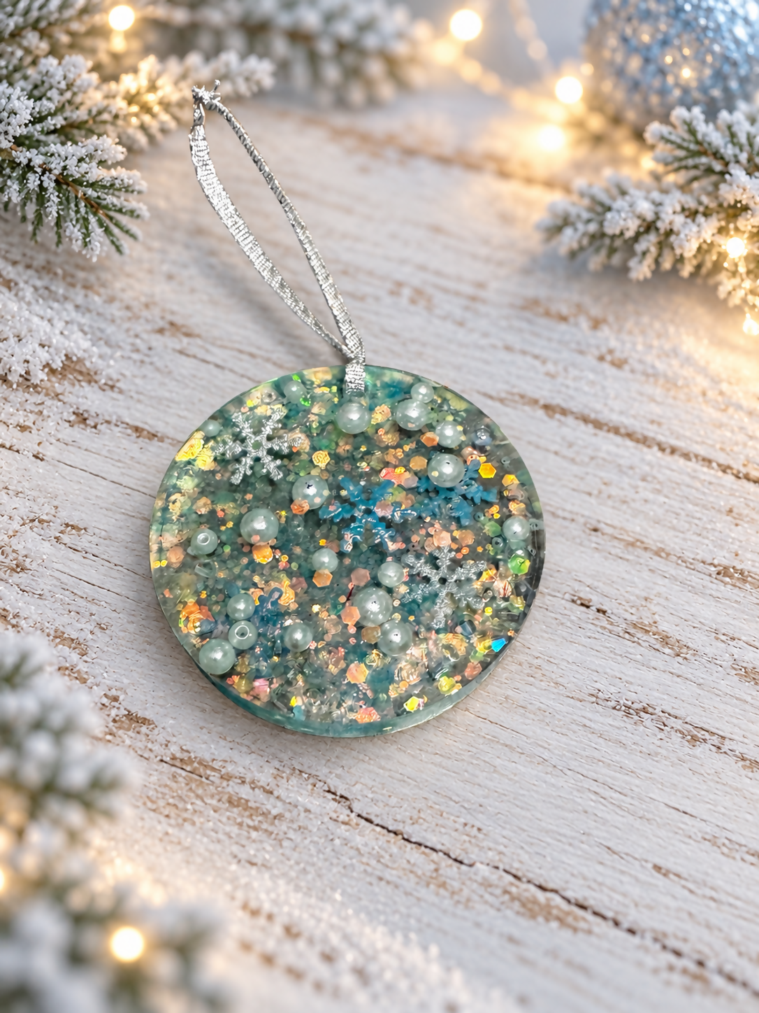 Ornament Resin Snowflake