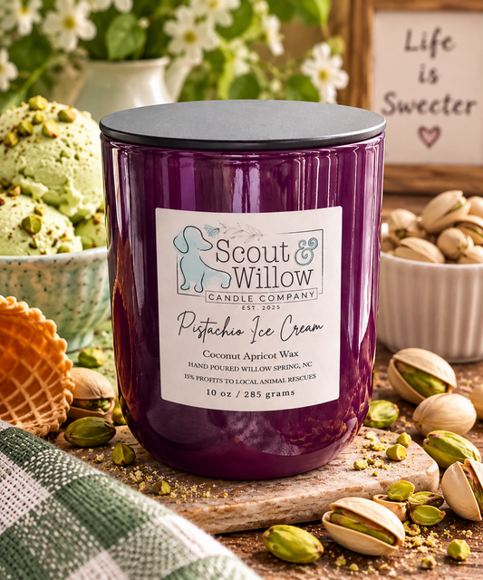 Pistachio Ice Cream Purple w/ Silver