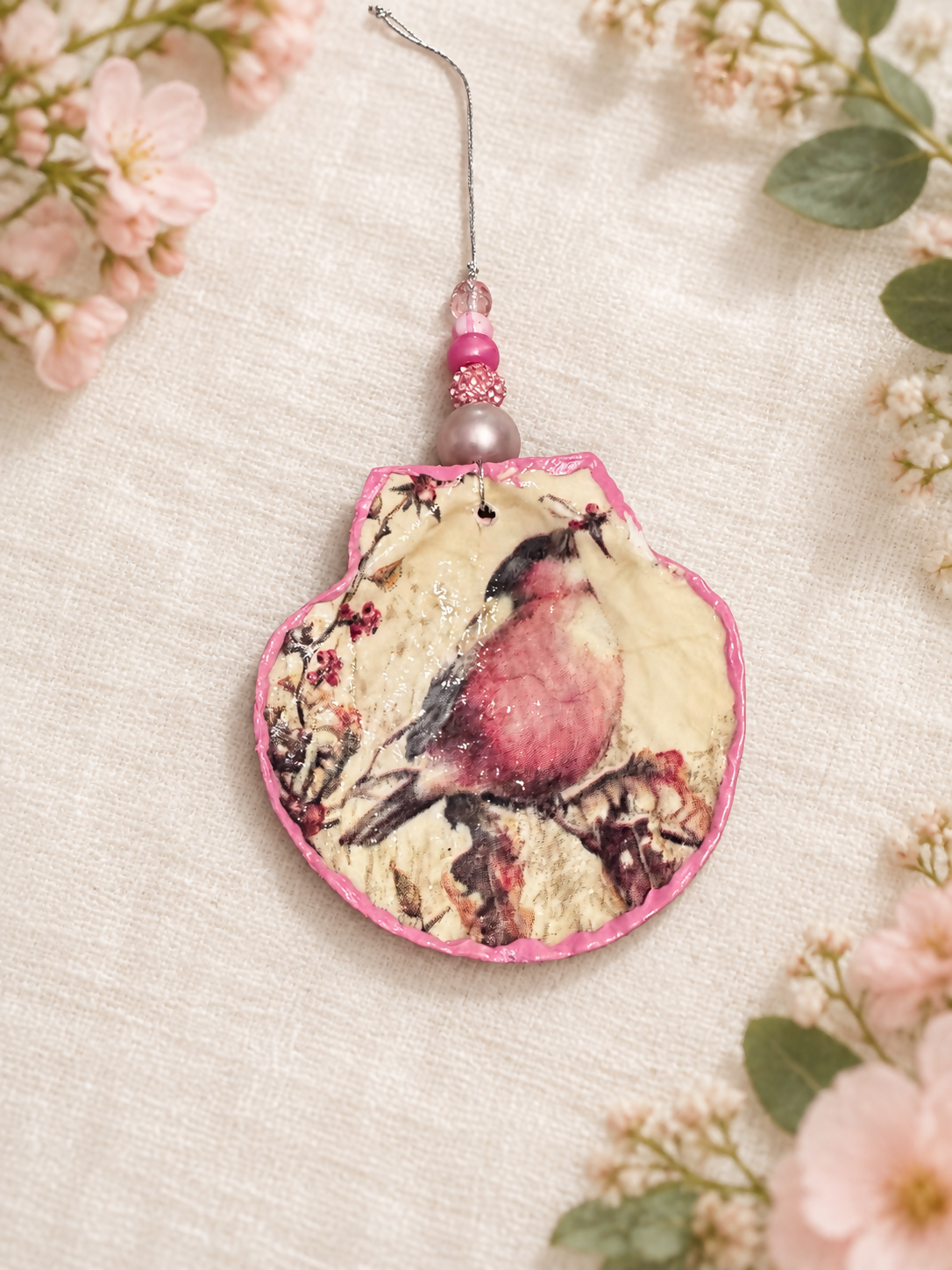 Ornament Pink Bird