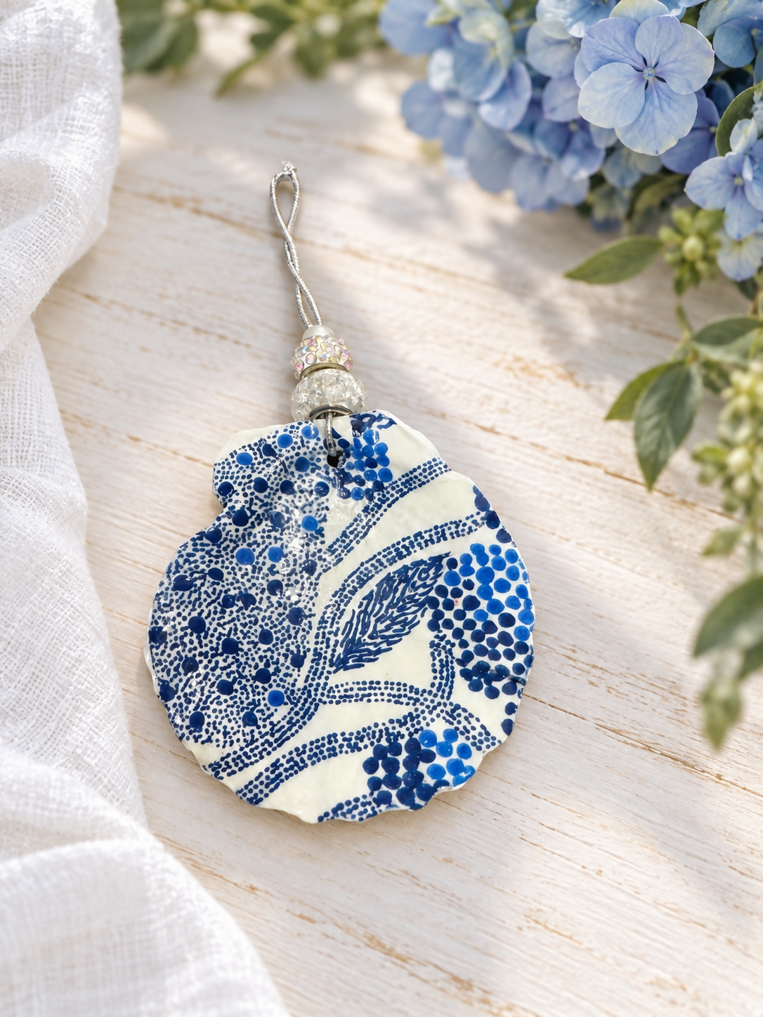 Ornament Blue Pattern
