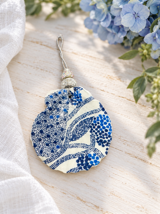 Ornament Blue Pattern