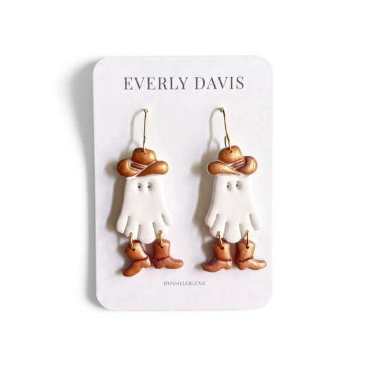 Cowboy Ghosts Earrings