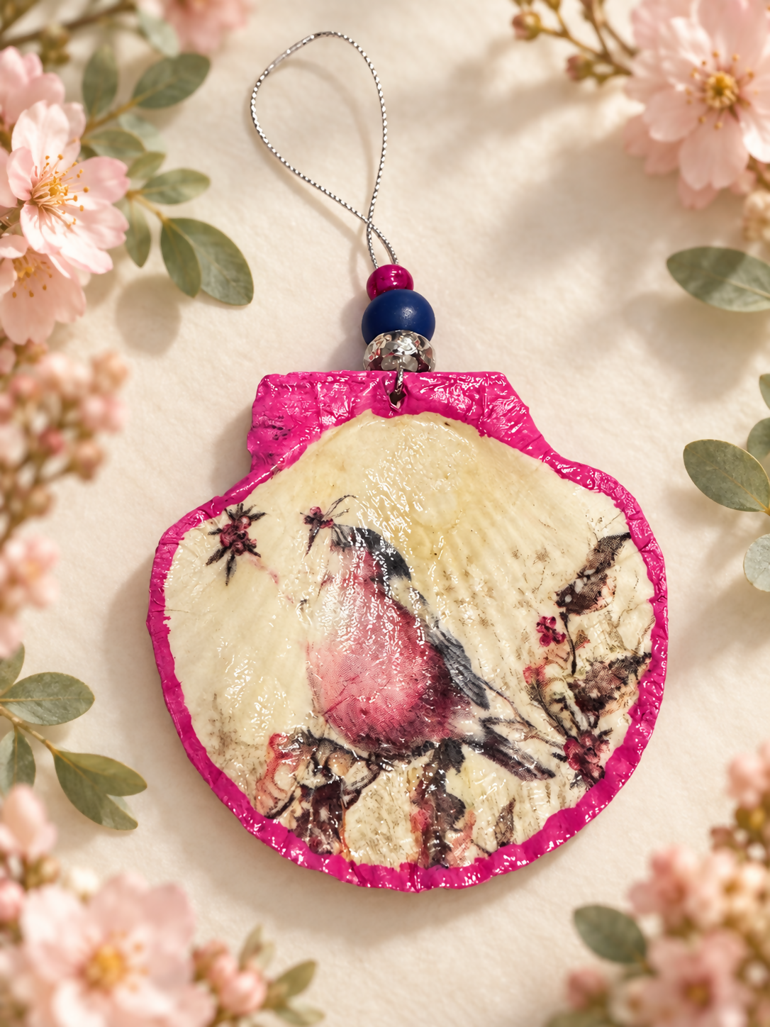 Ornament Pink Bird