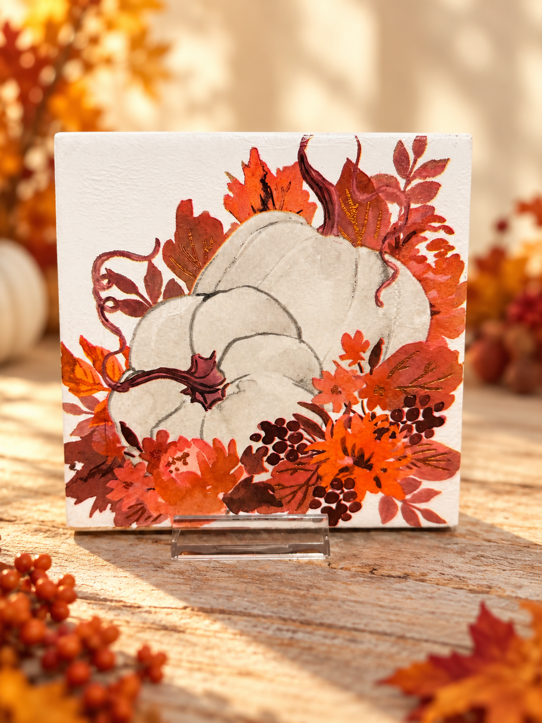 Tile Pumpkins