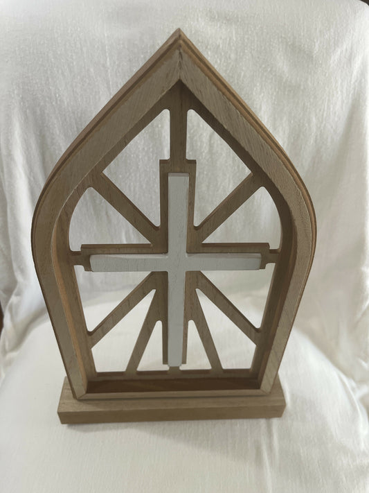 Wood cross