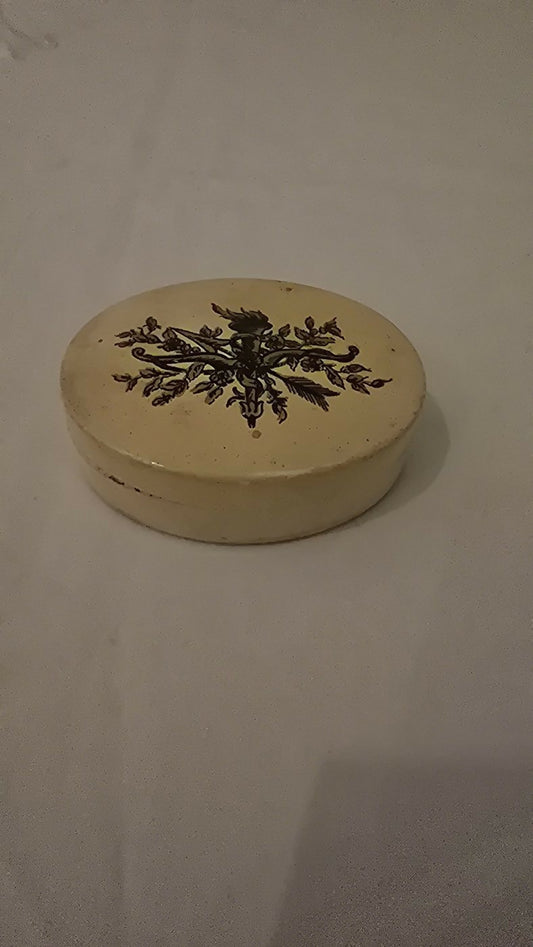 Vintage Italian Oval Trinket Box