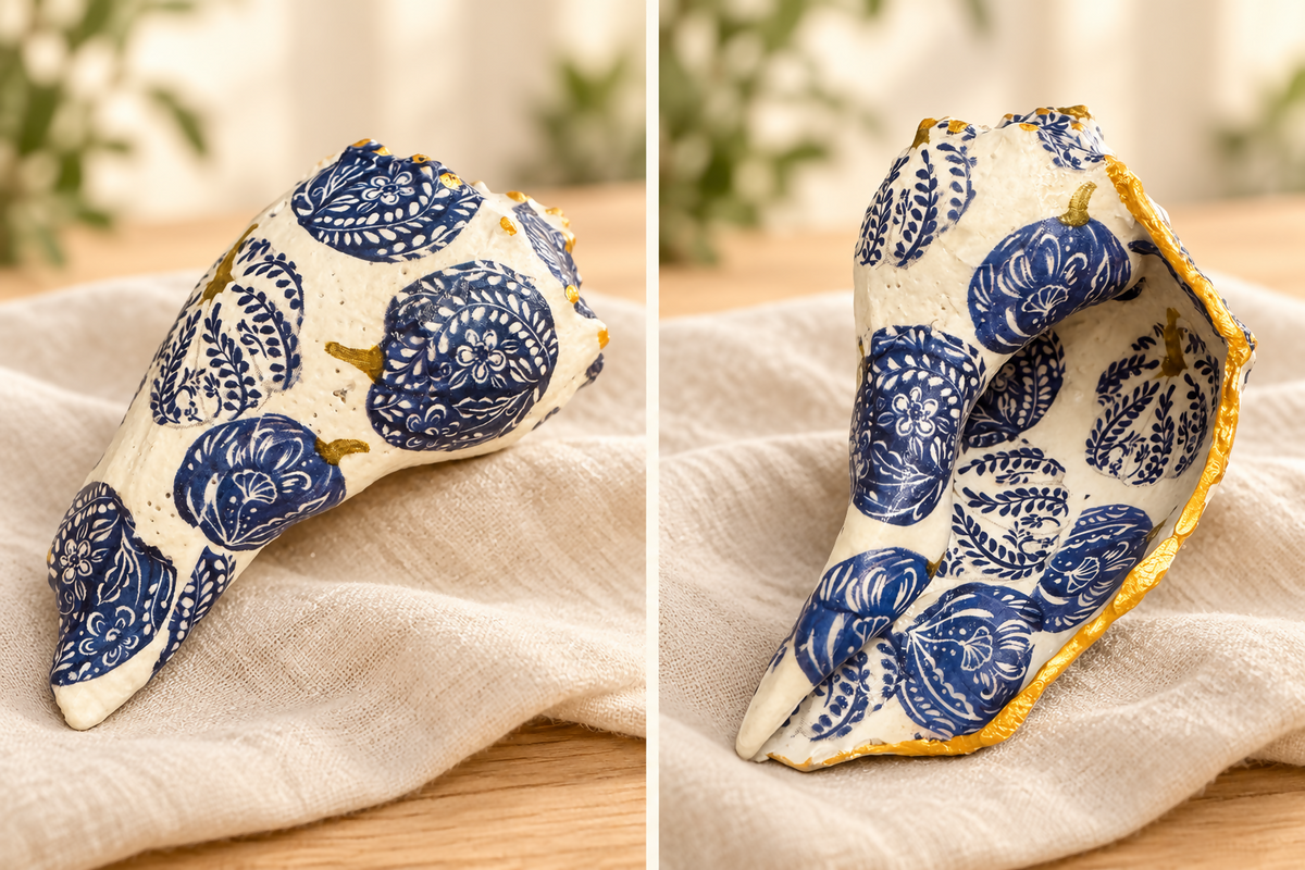 Shell Blue Pumpkins