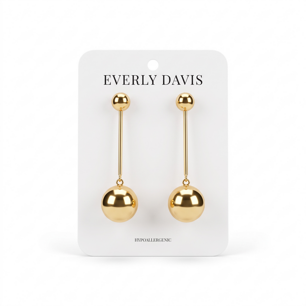 Gold Dangle Earrings