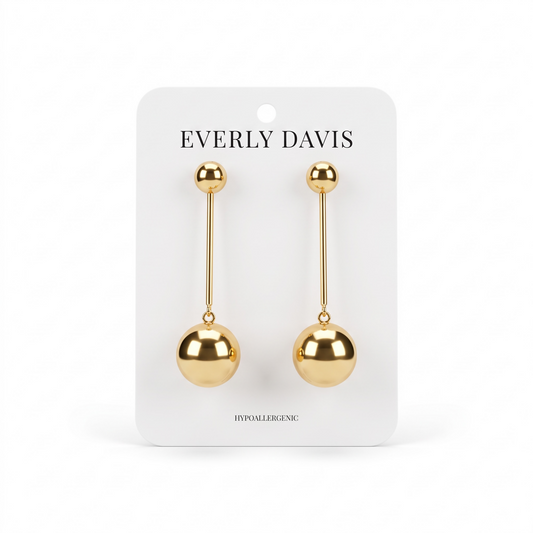 Gold Dangle Earrings