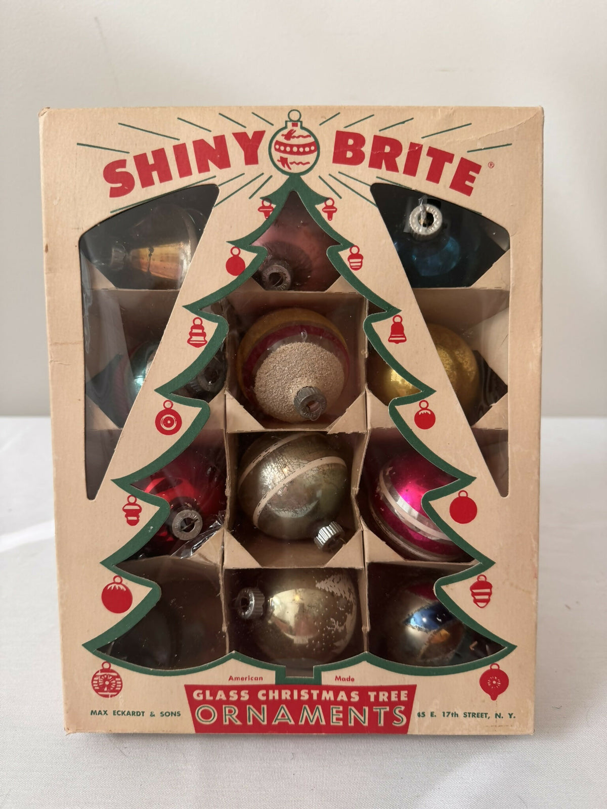 Vintage 1950s Boxed Siny Brite 12pc Set