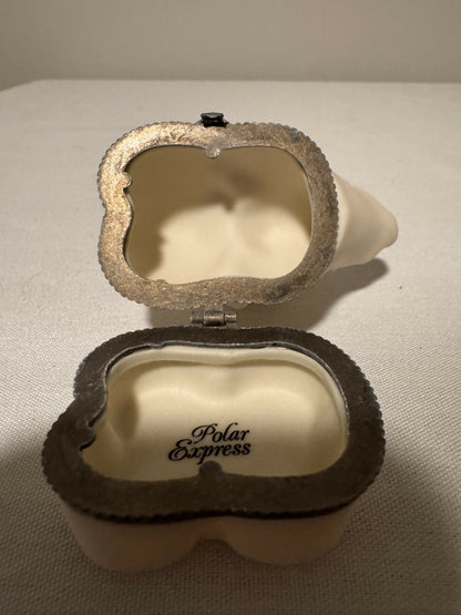 "Polar Express" Retired Dept 56 Snowbaby Trinket Box
